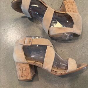 Sam Edelman Tan Block Heel Sandals
